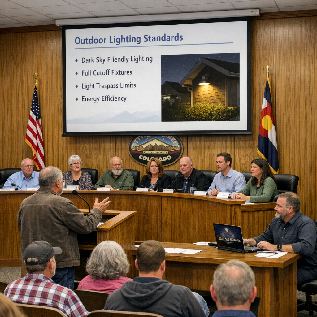 Alamosa City Council Revises Outdoor Lighting Standards to Support Local Businesses