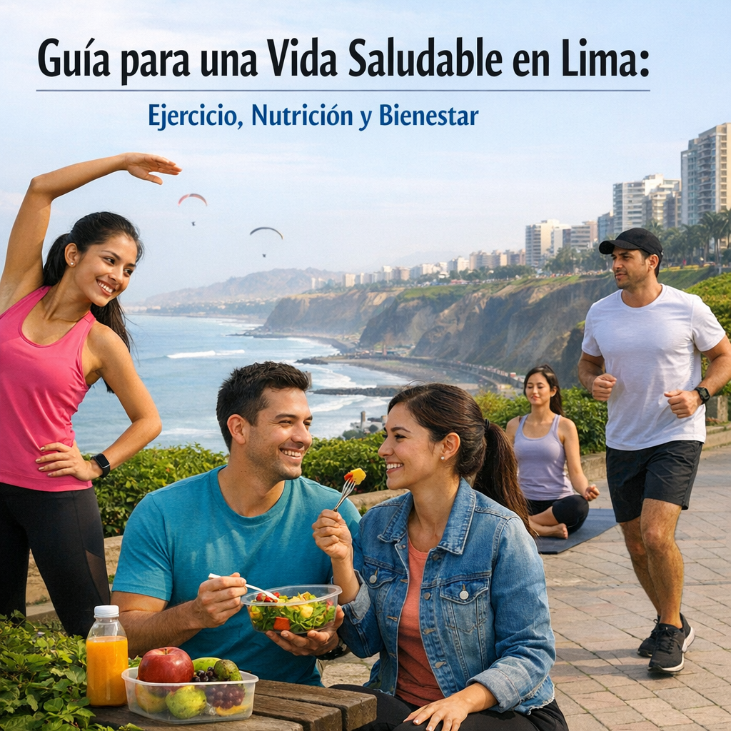 Guía para una Vida Saludable en Lima: Ejercicio, Nutrición y Bienestar