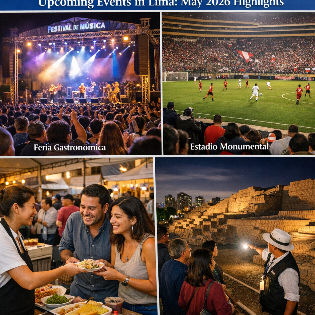 Upcoming Events in Lima: May 2026 Highlights