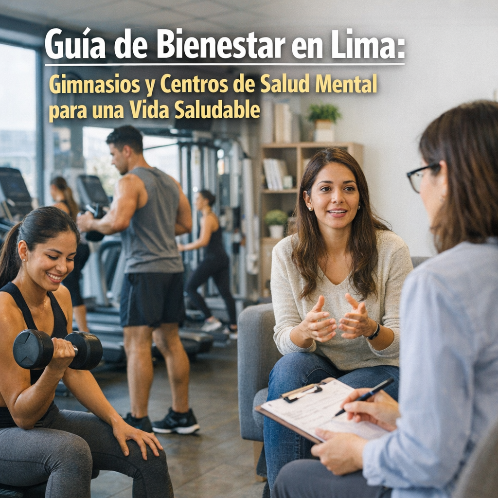 Guía de Bienestar en Lima: Gimnasios y Centros de Salud Mental para una Vida Saludable