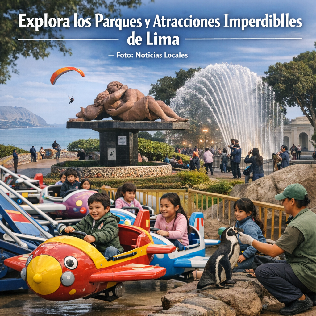 Explora los Parques y Atracciones Imperdibles de Lima