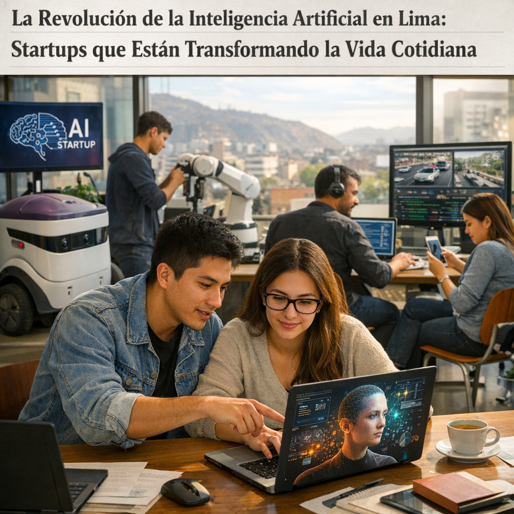 La Revolución de la Inteligencia Artificial en Lima: Startups que Están Transformando la Vida Cotidiana