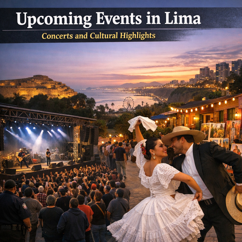 Upcoming Events in Lima: Concerts and Cultural Highlights